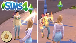 How To Start Fires EVERYWHERE Using The INFERNIATE Spell  The Sims 4 [upl. by Agnot]