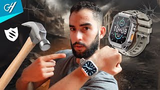 🔨⌚O SmartWatch mais RESISTENTE DO MUNDO🌍🔥Haylou IRON N1 [upl. by Liatnahs]