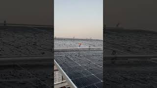 Solar sprinkler 💦 shorts shortvideo solarsystem panel solarclean cleaning gujarat valsad [upl. by Arty167]