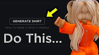 How To Make a SHIRT in ROBLOX 2024 [upl. by Dwayne]