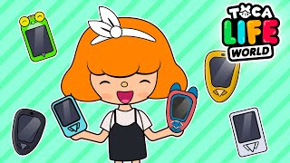 ALL PHONES Toca Life World 📱 Toca Boca Phones Collection [upl. by Mairhpe]