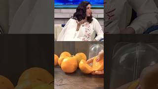 😮NIDA Yasir winter mn orange ka Kya krti hahow to make orange face packshortsyoutubeshortsviral [upl. by Euqnimod]