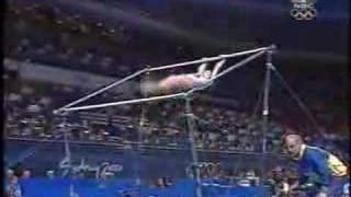 Andreea Raducan  2000 Olympics AA  Uneven Bars [upl. by Rosaleen]