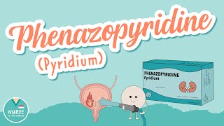 All About Phenazopyridine Pyridium  Pharmacology help for Nursing School [upl. by Esenahs]