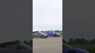 Supra vs Cayman GTS vs TT RS vs Alpine A110 dragrace youtubeshorts supra credit Carwow ytshorts [upl. by Atinek483]