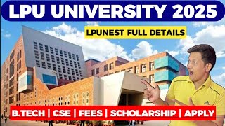 Lovely Professional University  LPU University Campus  LPU NEST 2024 Review  Campus Tour [upl. by Nohsyt]