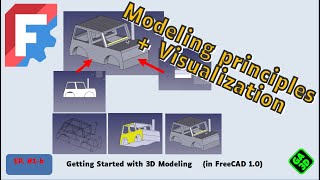 🔧 FreeCAD Complete Guide to Views and Display Modes  3D Tutorial [upl. by Enetsirhc]