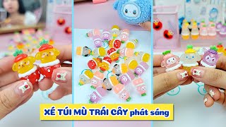 Tập 14  🍍🍑 XÉ TÚI MÙ 🍇🍊 Trái Cây Phát Sáng theo yêu cầu của Fan quyensachnho diy tuimu [upl. by Ailsun193]