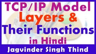 ✅ TCPIP layers and their Functions in Hindi [upl. by Ahseina174]