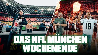 Das krasseste NFL Deutschland Wochenende EVER  NFL München Vlog [upl. by Meerak]