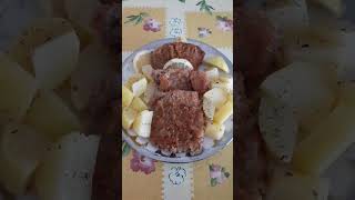 Patate lesse con cotolette [upl. by Wilder]