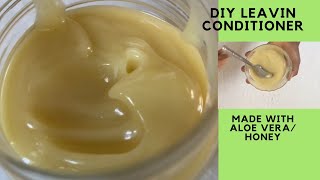 How To Make HAIR CONDITIONER  RINSE OUT and LEAVE IN Recipes [upl. by Ardnahsal]