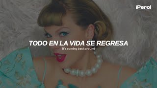 Taylor Swift ft Ice Spice  Karma Español  Lyrics  video musical [upl. by Tait181]