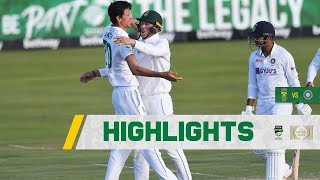 Proteas vs India  1st TEST HIGHLIGHTS  DAY 3  BETWAY TEST SERIES Supersport Park 28 Dec 2021 [upl. by Hymie]