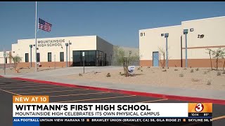 Students in Wittmann start school year at area’s first high school campus [upl. by Wichman746]