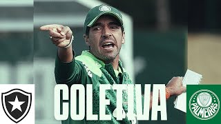 COLETIVA ABEL FERREIRA  BOTAFOGO X PALMEIRAS  BRASILEIRO 2024 [upl. by Cul15]