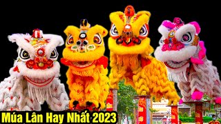 Những pha Múa Lân Hay Nhất 2023 thi Giải Lân Sư Rồng Đồng Tháp  Múa Lân nhảy Mai Hoa Thung [upl. by Lawson754]