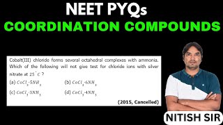 CobaltIII chloride forms several octahedral complexes with ammonia Which of the following [upl. by Nyrol]