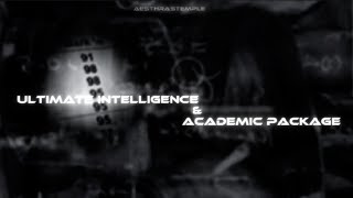 𝐓𝐑𝐔𝐄 𝐆𝐄𝐍𝐈𝐔𝐒 — ULTIMATE intelligence and academic package subliminal ⚠USE W CAUTION [upl. by Tsenre]