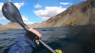 kayaking on Wastwater Lake District Apr 2022 [upl. by Schoof]