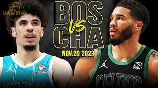 Boston Celtics vs Charlotte Hornets Full Game Highlights  Nov 20 2023  FreeDawkins [upl. by Iaverne]