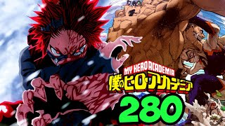 Kirishima Gets REDEMPTION vs Gigantomachia  My Hero Academia Chapter 280 Review Spoilers [upl. by Attennyl]