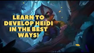 How to level Heidi Hero Wars Dominion Era [upl. by Marshall]