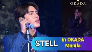 SB19 STELL AMAZES CASUALS WITH HIS PERFORMANCE IN OKADA MANILA [upl. by Klepac]