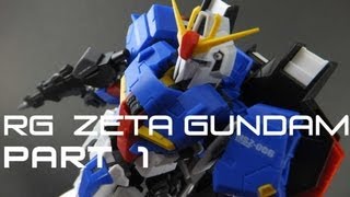 Real Grade RG Zeta Gundam Review Pt 1 Aesthetics and Quality [upl. by Anisamoht]