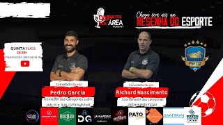 140 RESENHA DO ESPORTE  PATO FUTSAL BASE [upl. by Elleunamme147]