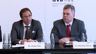 Bilanzpressekonferenz 2016 der bayerischen Volksbanken und Raiffeisenbanken [upl. by Eybbob]