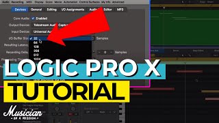 Logic Pro X Tutorial Everything You Need to Know [upl. by Sharp197]