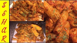 Red Sauce Pasta a Recipe Chicken Tikka Pasta recipeSpicy Chicken Pasta by Sehar Syed [upl. by Iline80]