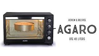 AGARO OTG 48L Oven Toaster Griller Review  5 Dish Quick Baking Hindi [upl. by Tristan]