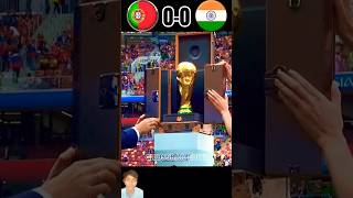 India vs Portugal FIFA World Cup Imajinary  Penalty shoot out Highlights sunilchethri vs ronaldo [upl. by Nathanil]