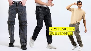 EcoFriendly Men’s Jeans  High Fashion Trending Men Jeans from Mehar by Rhysley [upl. by Lasser]