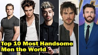 Top 10 Most Handsome Men in the World 2021 [upl. by Anahsirk]