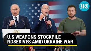 US Arms shipments to Ukraine hit stockpiles Worried Army seeks replacements  Details [upl. by Eneri]