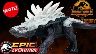 Mattel Chaos Theory Gastonia Review Jurassic World Epic Evolution Strike Attack [upl. by Enitsenre]