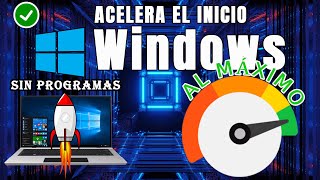 3 ajustes simples para ACELERAR el inicio de Windows 10 y 11 [upl. by Dlared]