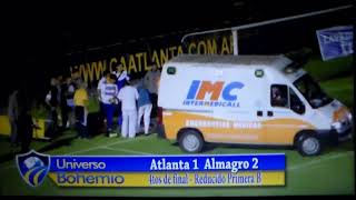 ATLANTA1ALMAGRO2 REDUCIDO ASCENSO AL NACIONAL B 20142015 [upl. by Ynneh]