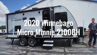 2020 Winnebago Micro Minnie 2100BH at Winnebago Motor Homes in Rockford IL [upl. by Kristina]