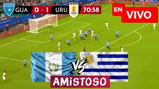 🔴 GUATEMALA VS URUGUAY EN VIVO  AMISTOSO INTERNACIONAL [upl. by Assilram]