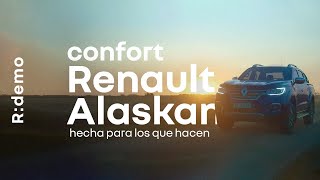 Renault Alaskan  Hecha para los que hacen  confort [upl. by Noterb]