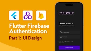 Flutter Firebase Authentication Part I UI Design [upl. by Neelav659]