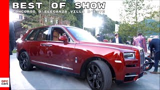 Best of Show  Concorso dEleganza Villa dEste 2018 [upl. by Aggappora762]