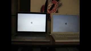 MacBook Boot Race MacBook Pro vs MacBook [upl. by Eanram]