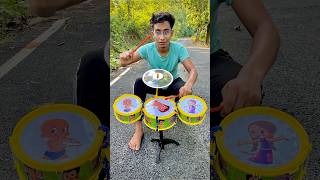 Aur ak Big Hip Hop Drums Set Senior Musical Band Instruments with 3 Drums testing🥁🔥 [upl. by Htebzile167]