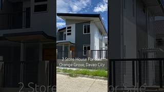 3 Bedrooms 2 Storey House For Sale at Orange Grove Davao City [upl. by Sofie]