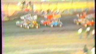 Sprintcars Baylands Raceway Park 1983 [upl. by Eimmak]